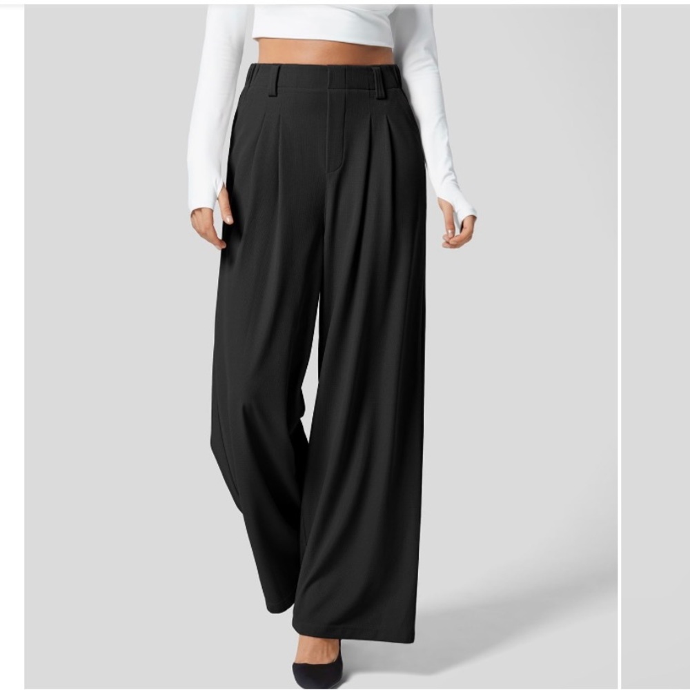 HALARA🖤 Black Wide Leg Pants